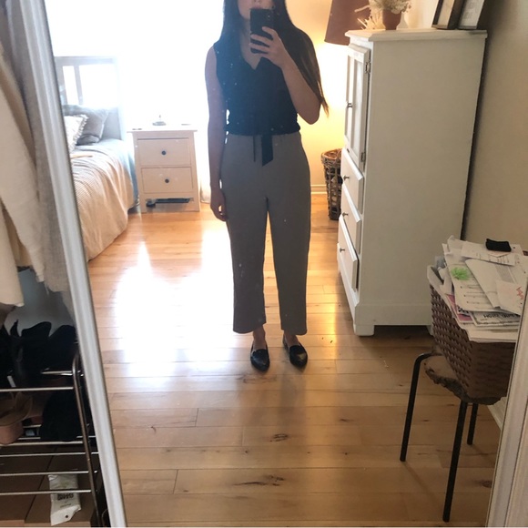 Simons Work Blouse Tie Front - Picture 8 of 8